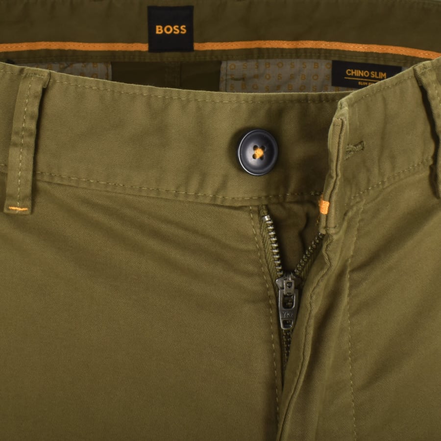 Hugo boss green chinos hot sale